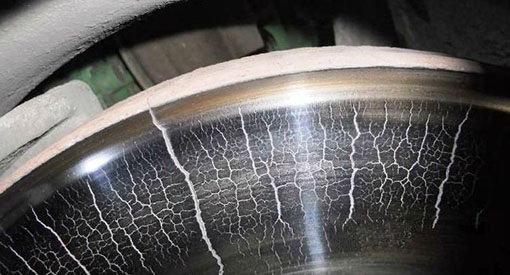 Brake disc fractures