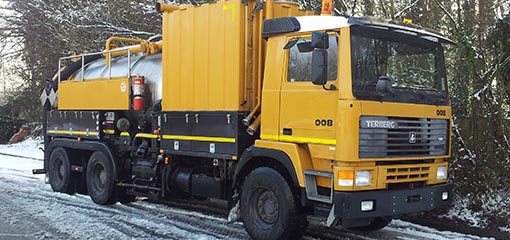 Vehicle on snow