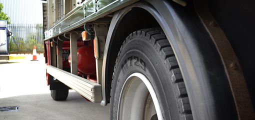 Side of lorry